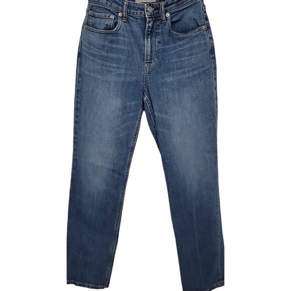 Everlane The High Rise Straight Jean Womens Medium Wash - Picture 4 of 10